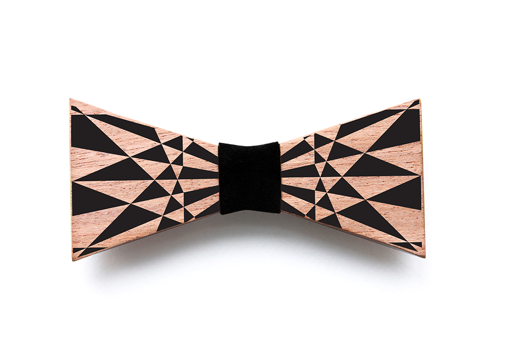 Wood Bow Tie | Bow Tie | Reversible Model A | ALS