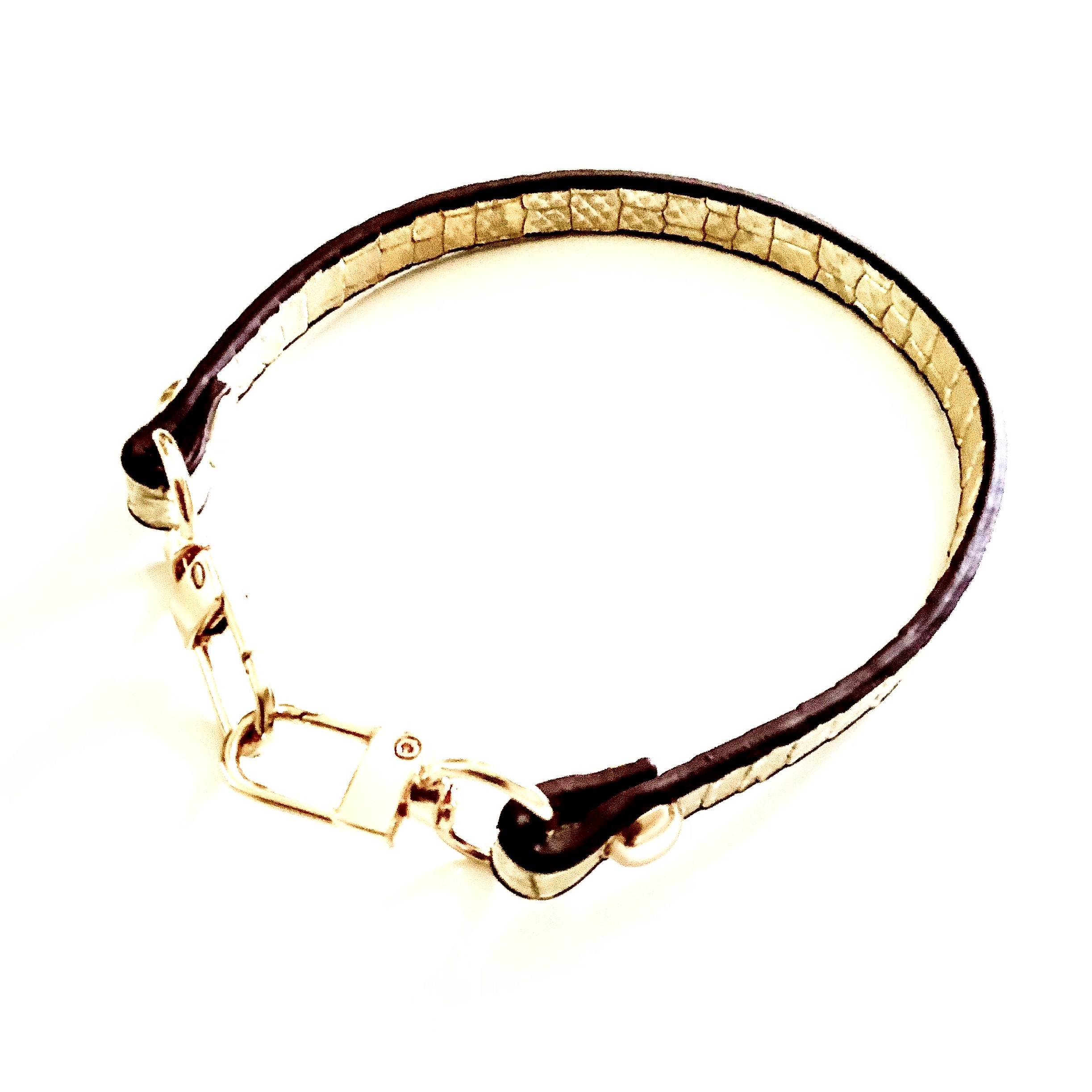 FUSCHU Luxury handcrafted leather bracelet