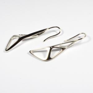 sWINGS STRUCTURA Earrings ″SOFT″ Sterling Silver