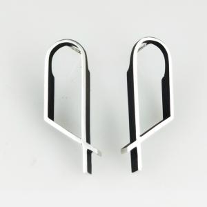 Intersected Arch Outline Earrings